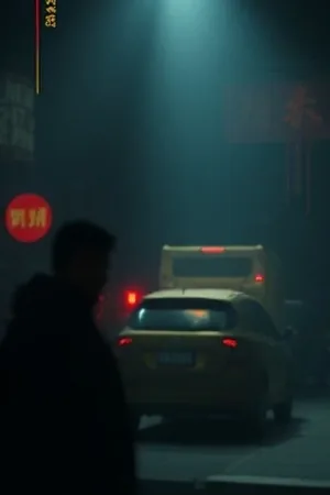 首屏主推悬疑剧集《雾港来信》港口雨夜竖版海报